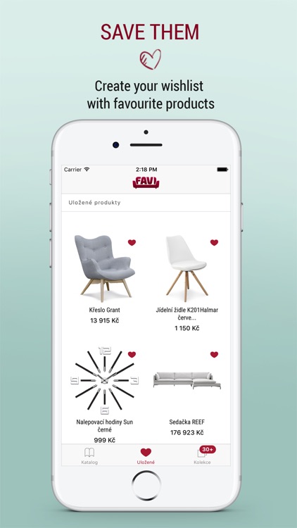 Favi - vyhledávač nábytku