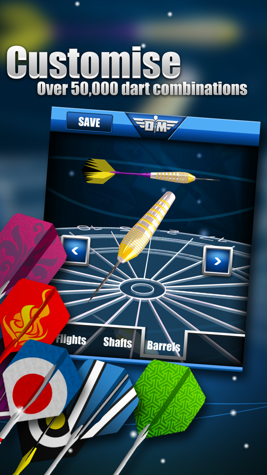 #2. Darts Match (iOS) 来自: Motionlab