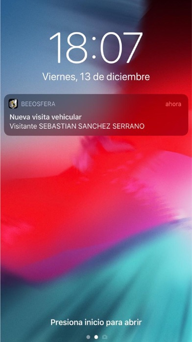 beeOSfera Móvil Screenshot