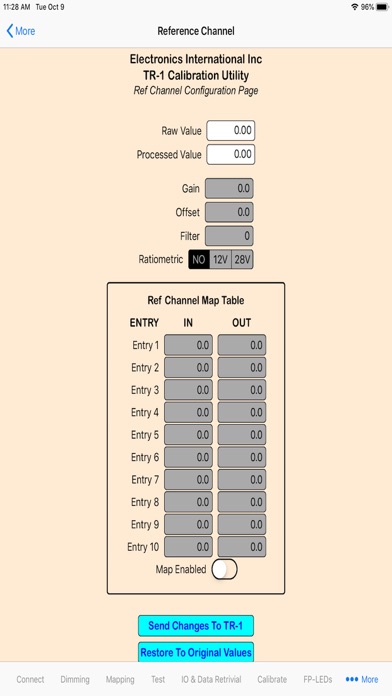 FCD-TR1 Adapter Application Screenshot