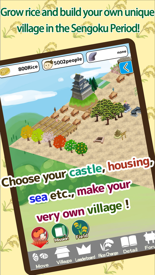 #2. Sengoku Village2 (iOS) Bởi: Recstu Inc.
