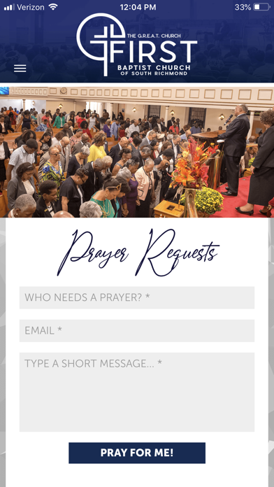 First Baptist South Richmond Screenshot