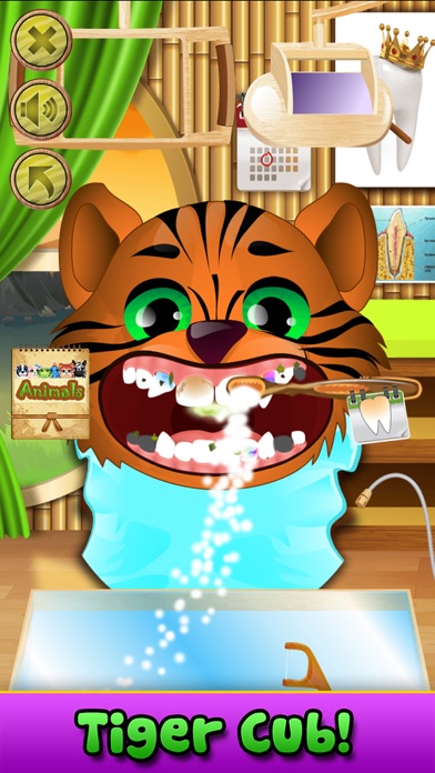 Screenshot #1 pour Animal Dentist Simulator