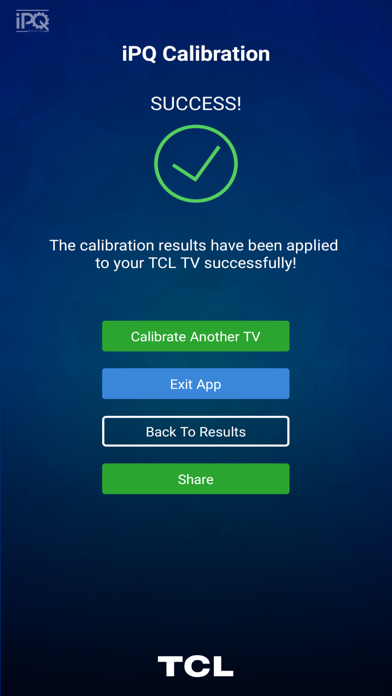 TCL iPQ Engine Calibration screenshot 2