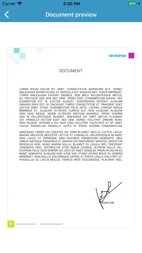 Nextsense eSign