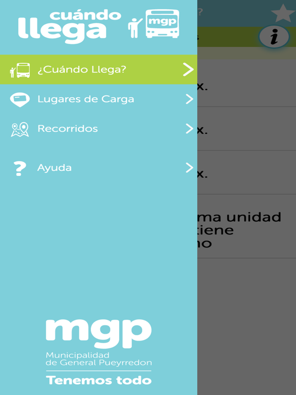 ¿Cuándo Llega? - MGP iPad screenshot