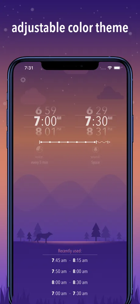 Gentle Talking Alarm Clock Pro