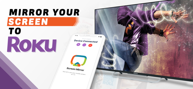 Mirror For Roku On The App