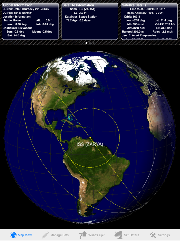 Screenshot #4 pour Satellite Tracker