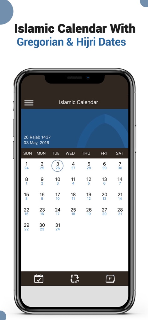 Islamic Calendar & Events - Reference App | MWM