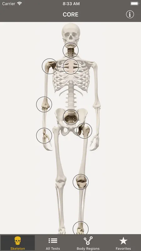 CORE -Clinical Orthopedic Exam screenshot 1 of 5