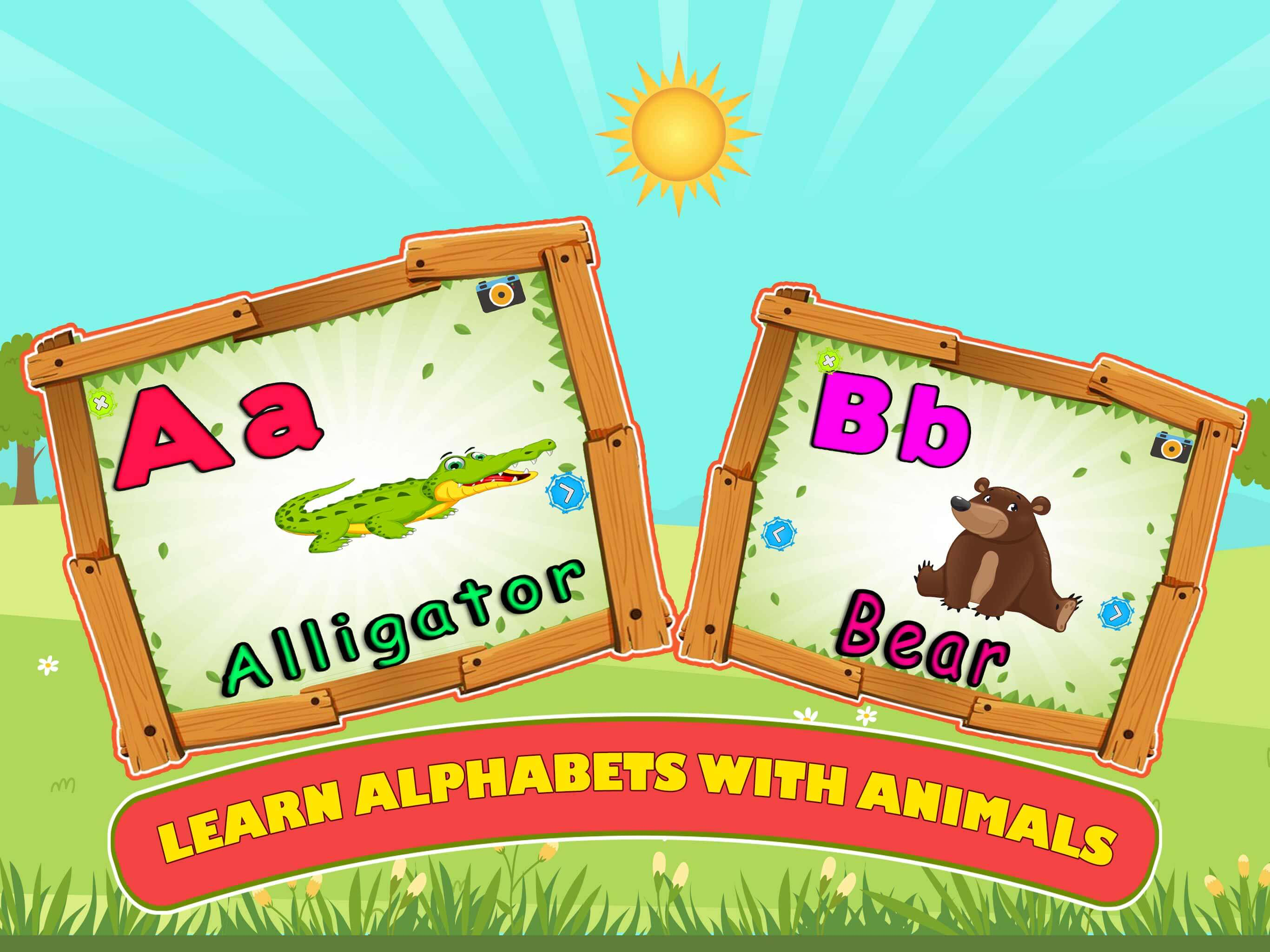 Learn ABC Animals Tracing Apps