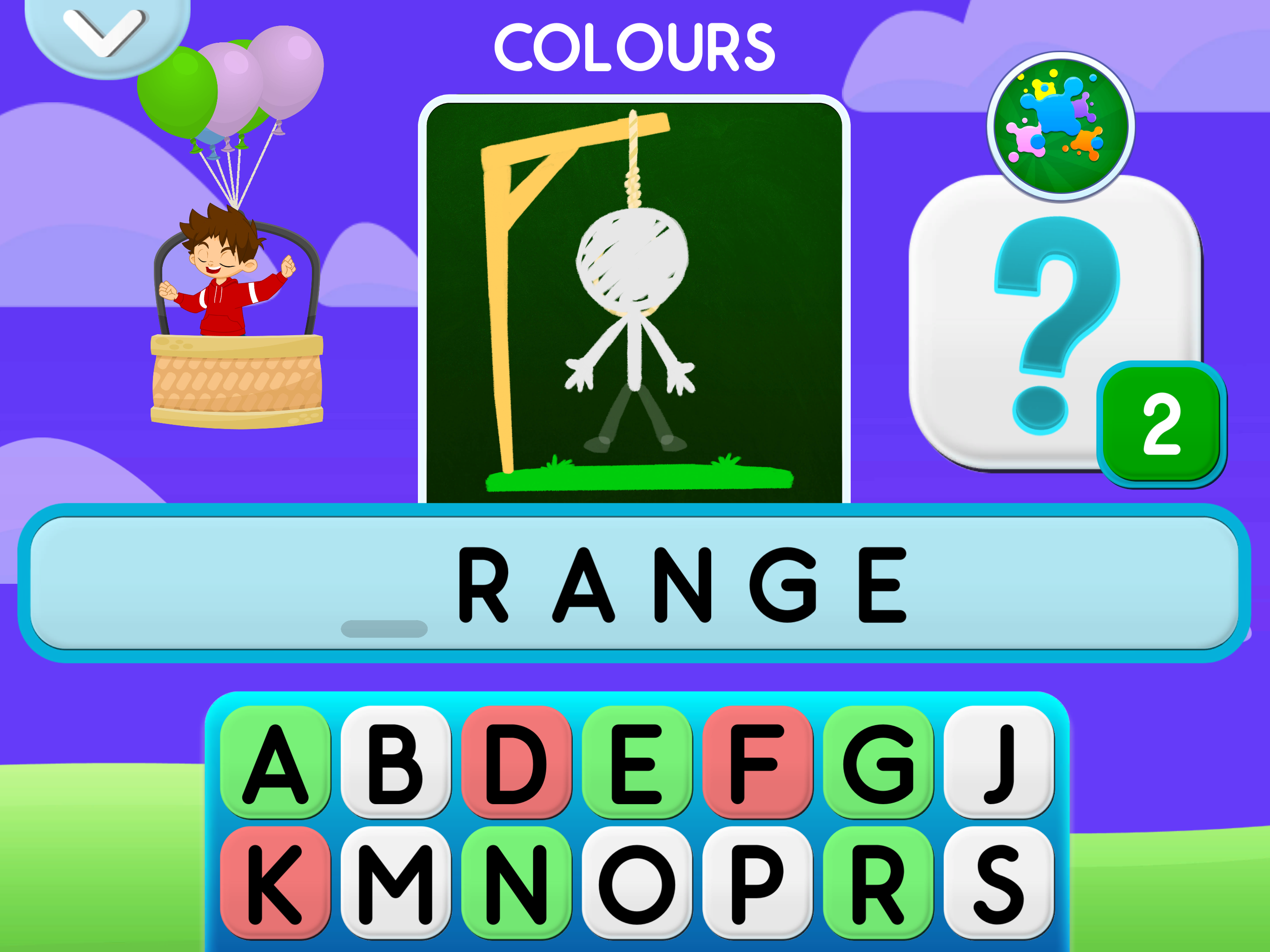 Hangman for Kids. Astrokids