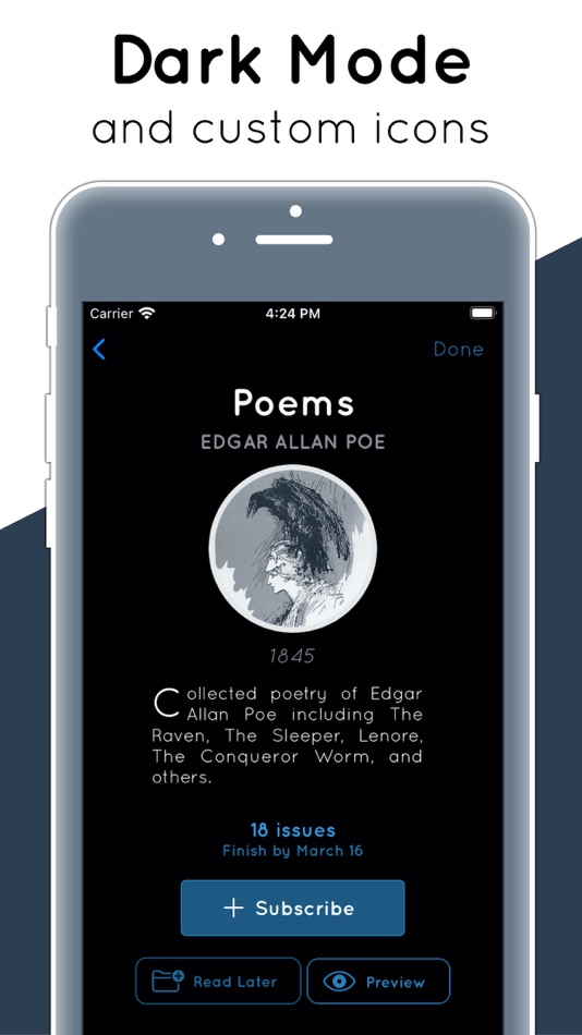 #5. Serial Reader: Daily Book Bits (iOS) بواسطة: Michael Schmitt
