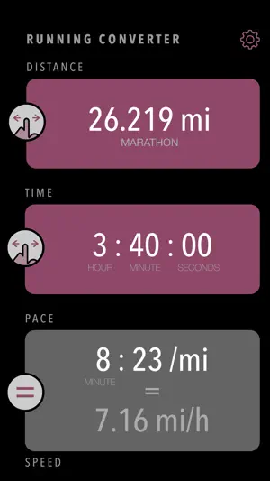 Easy Running Converter screenshot 1