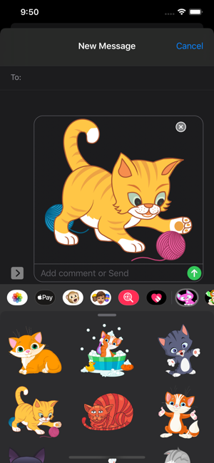 Cats Stickers & Emojis(圖6)-速報App