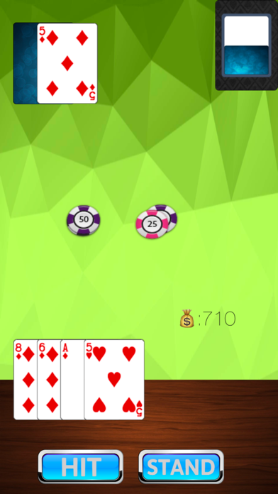 BJ21 Poker: BlackJack 21 Card Screenshot