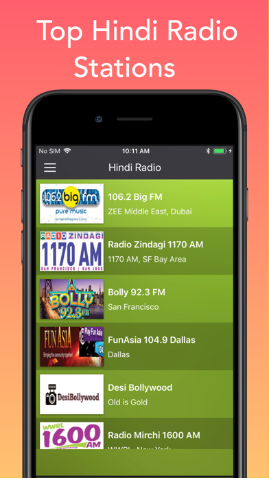 Hindi Radio - Hindi Songs HD Screenshot