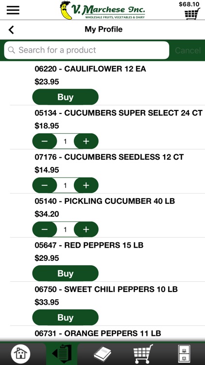 V. Marchese Checkout