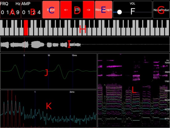 CanSeeVoice iPad screenshot 5 - Music app