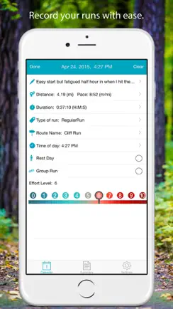 Running Log Lite iPhone image 3