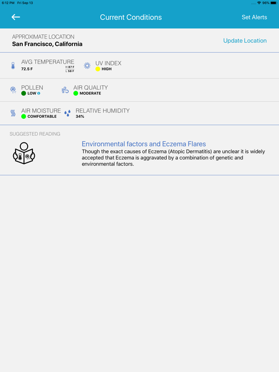 EczemaLess, an AI Eczema Guide iPad screenshot 6 - Health & Fitness app