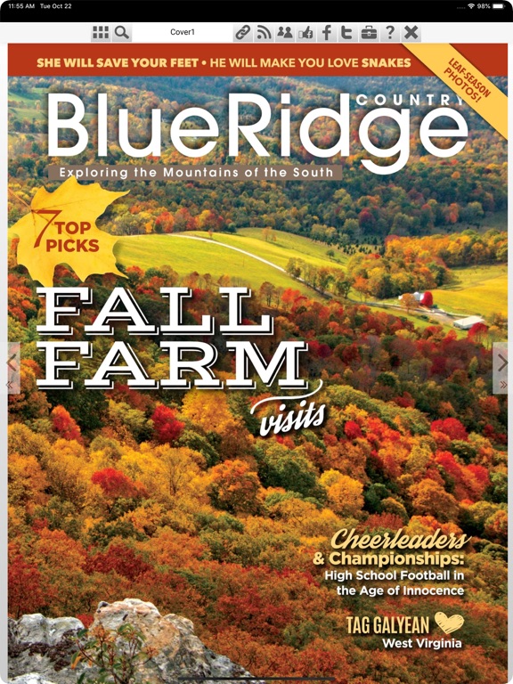 Screenshot #4 pour Blue Ridge Country Magazine