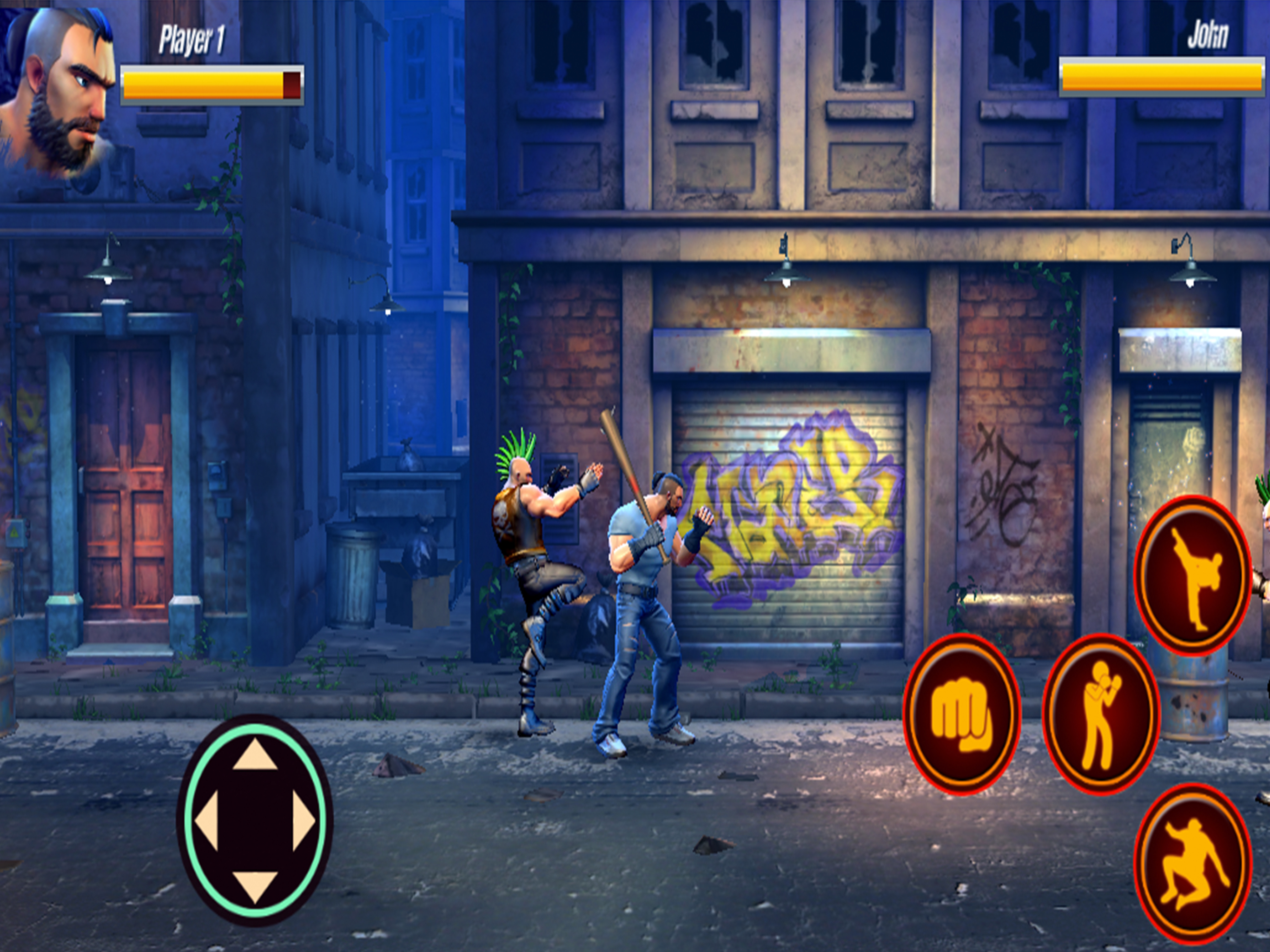 Knight Of Fight In Street