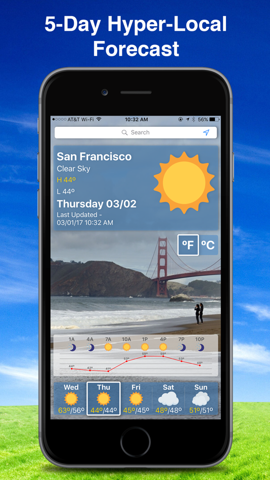 #3. Tempo - Local Weather Forecast (iOS) 由: Chalk Digital, Inc