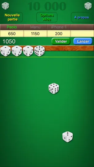Capture d'écran de Jeu De Dés : Le Jeu Des 10000 sur iPhone 3