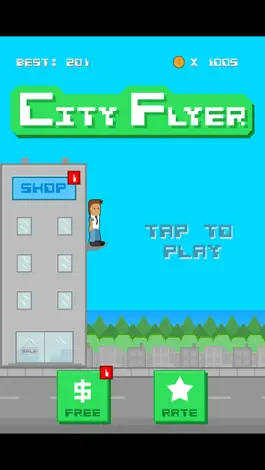 Game screenshot City Flyer - dodge buildings mod apk