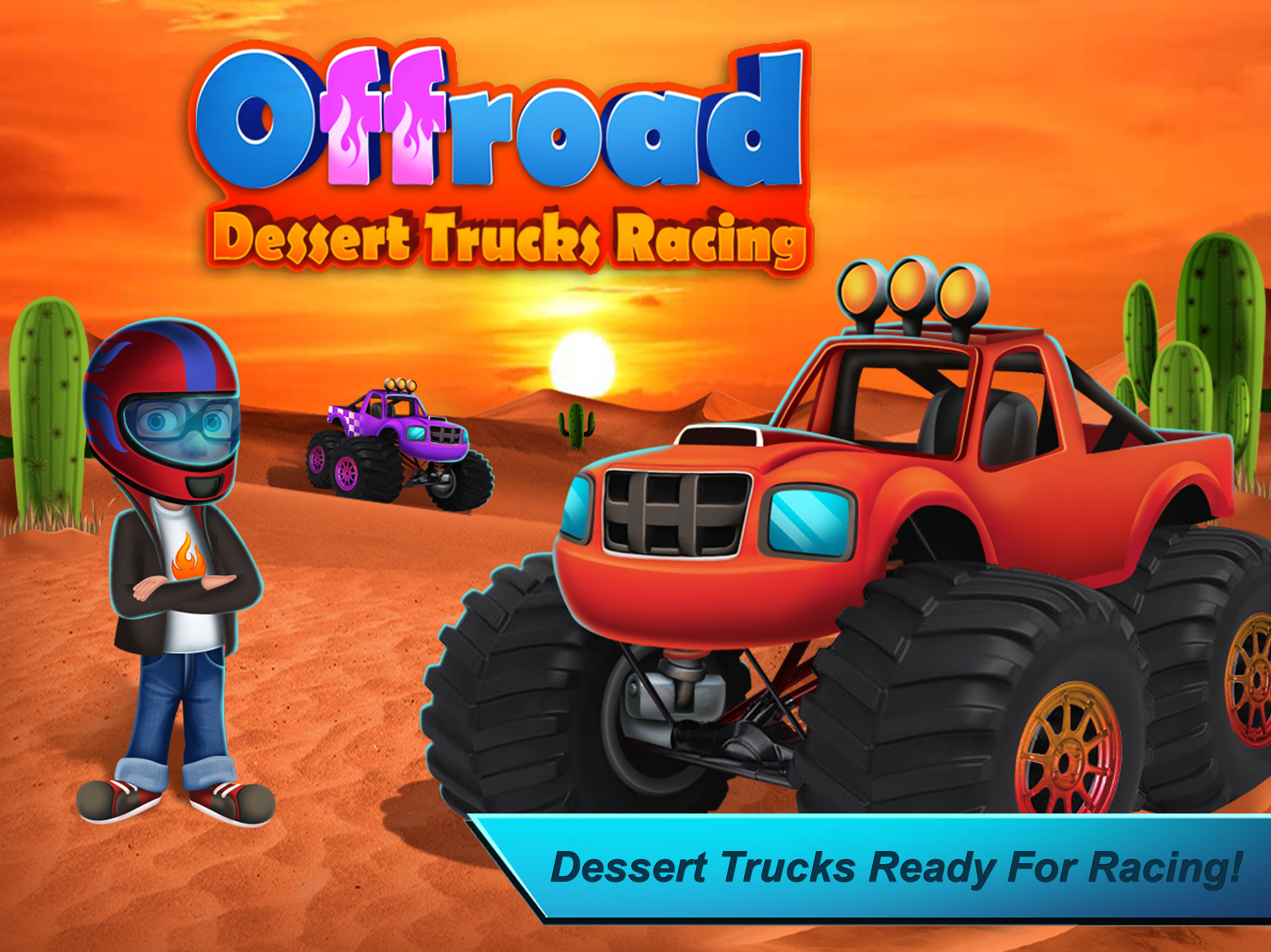 Offroad Dessert Trucks Racing screenshot 7