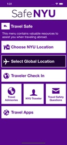 Safe NYU screenshot #6 for iPhone