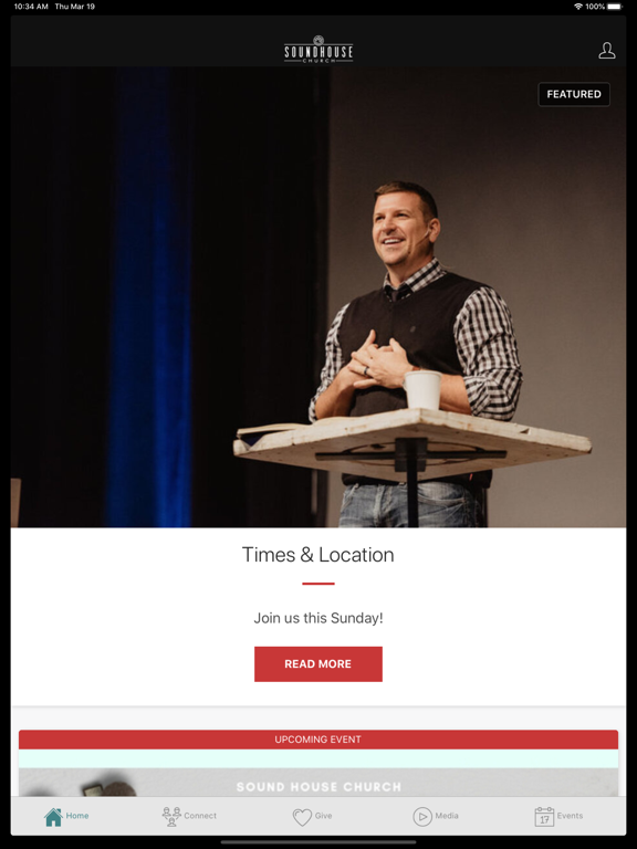 Sound House Church iPad screenshot