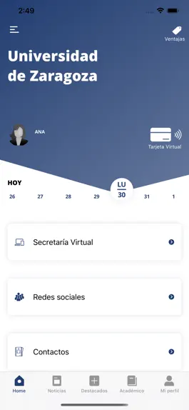 Game screenshot Universidad de Zaragoza apk