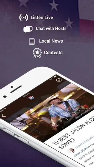 103.3 US Country (KUSB) screenshot 1