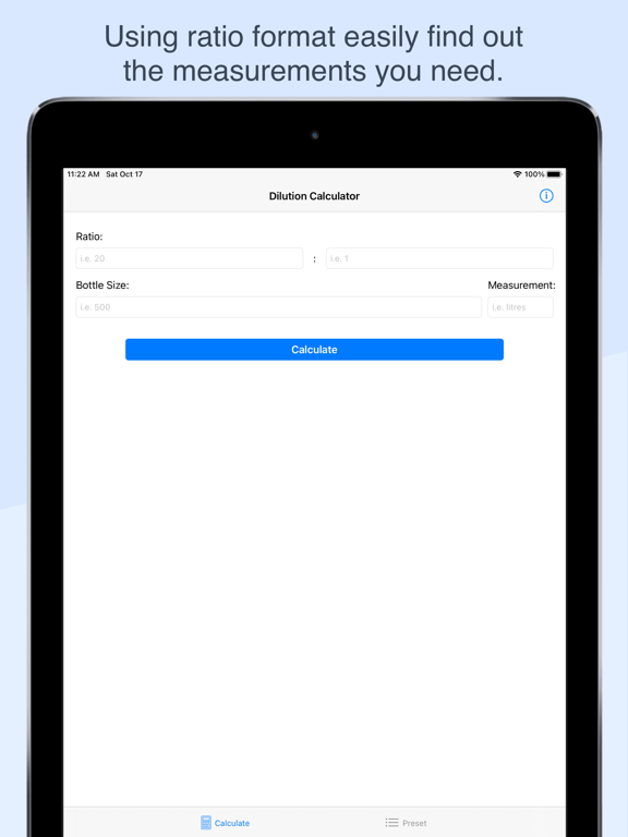 Screenshot #5 pour Dilution Calculator