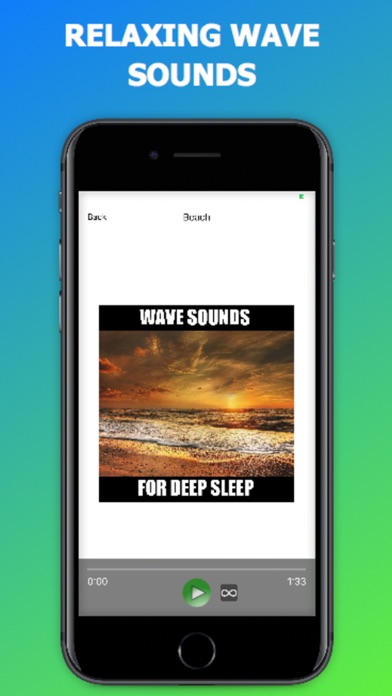 Screenshot #1 pour Wave Sounds for Relaxation