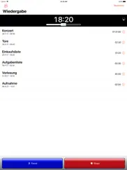 irecorder pro - simpletouch ipad bildschirmfoto 3
