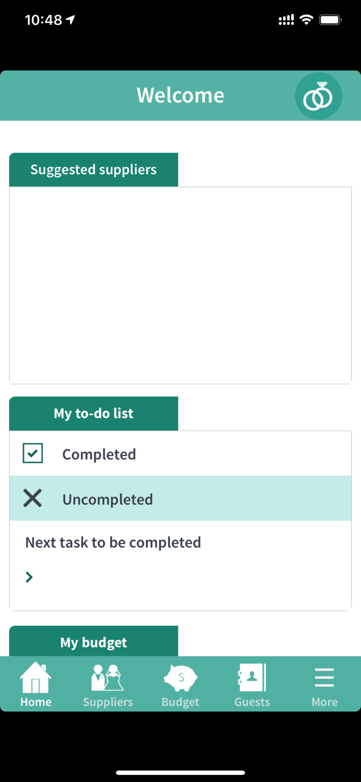 AppyEverAfter Wedding Planning screenshot 1