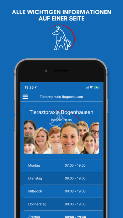 Tierarztpraxis Heiss München Screenshot