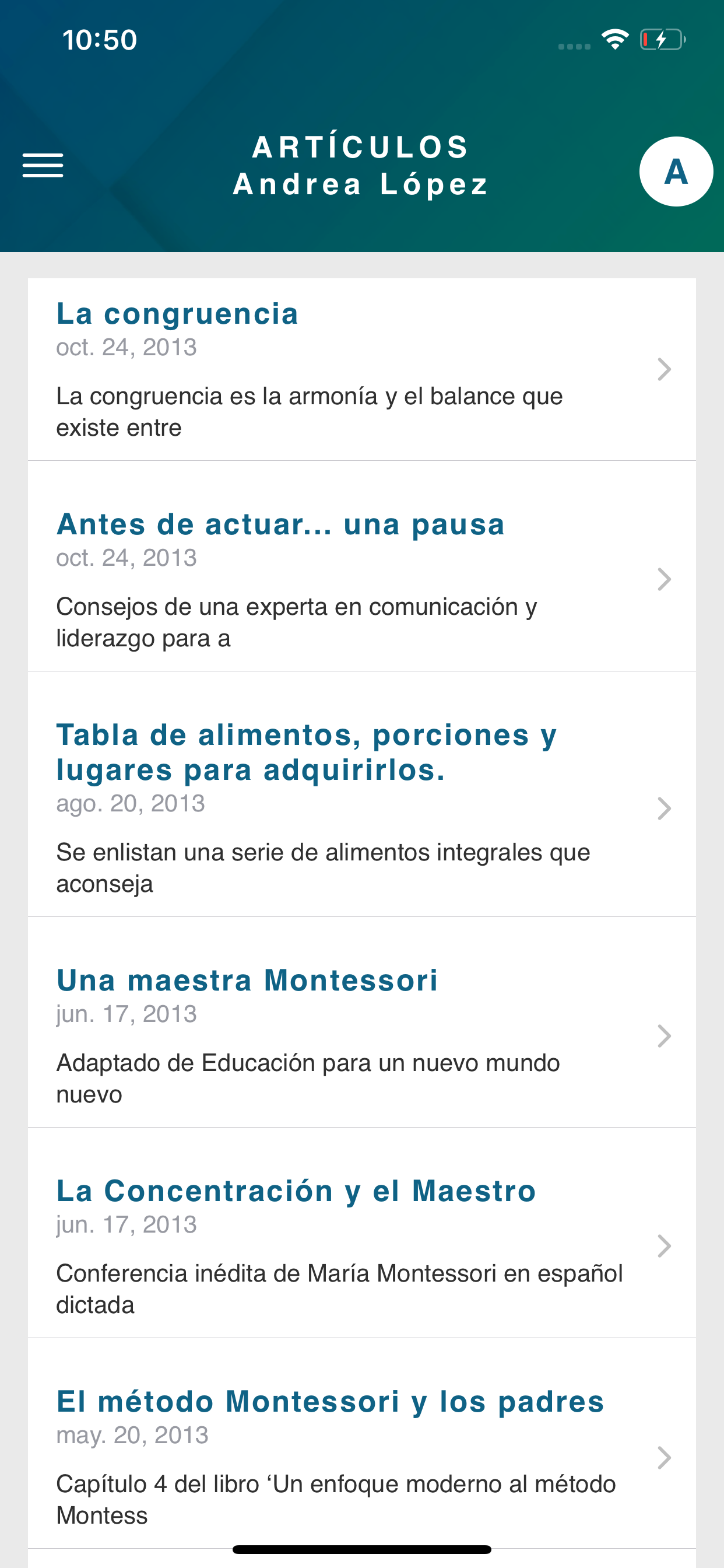 Unión Montessori screenshot 4