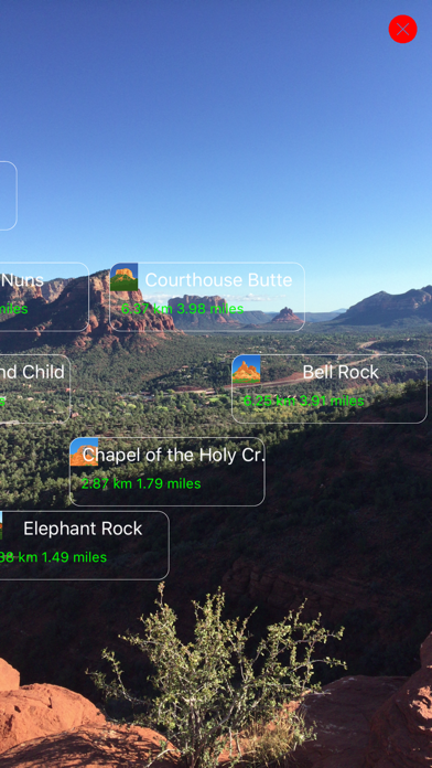 Discovering Sedona Landmarks Screenshot