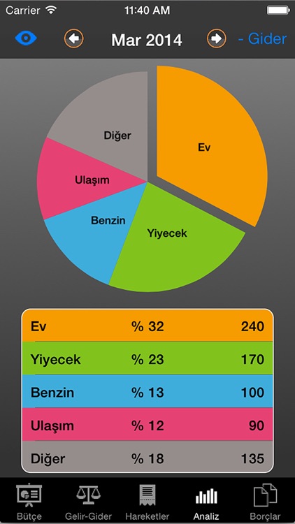 iBütçe screenshot-3