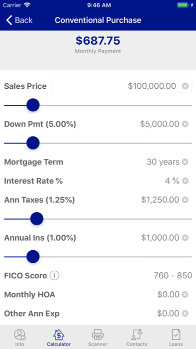 MortgageNow By LSNB Screenshot