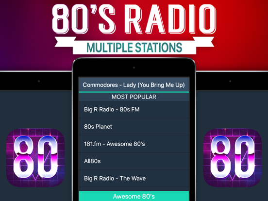 Screenshot #4 pour Radio Années 80 (80s Radio)