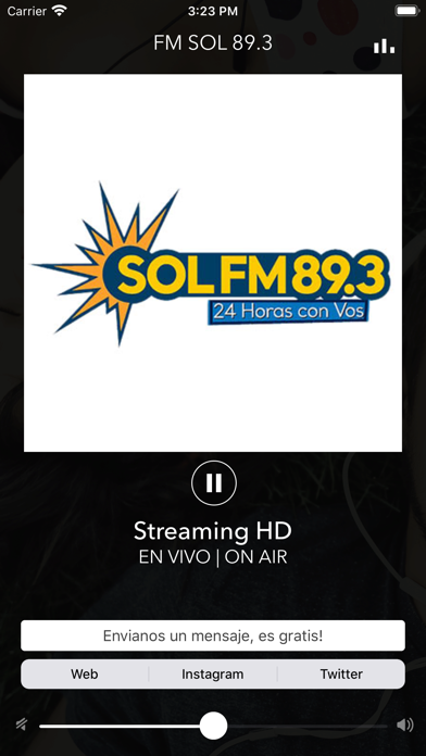 Screenshot #1 pour Fm Sol 89.3