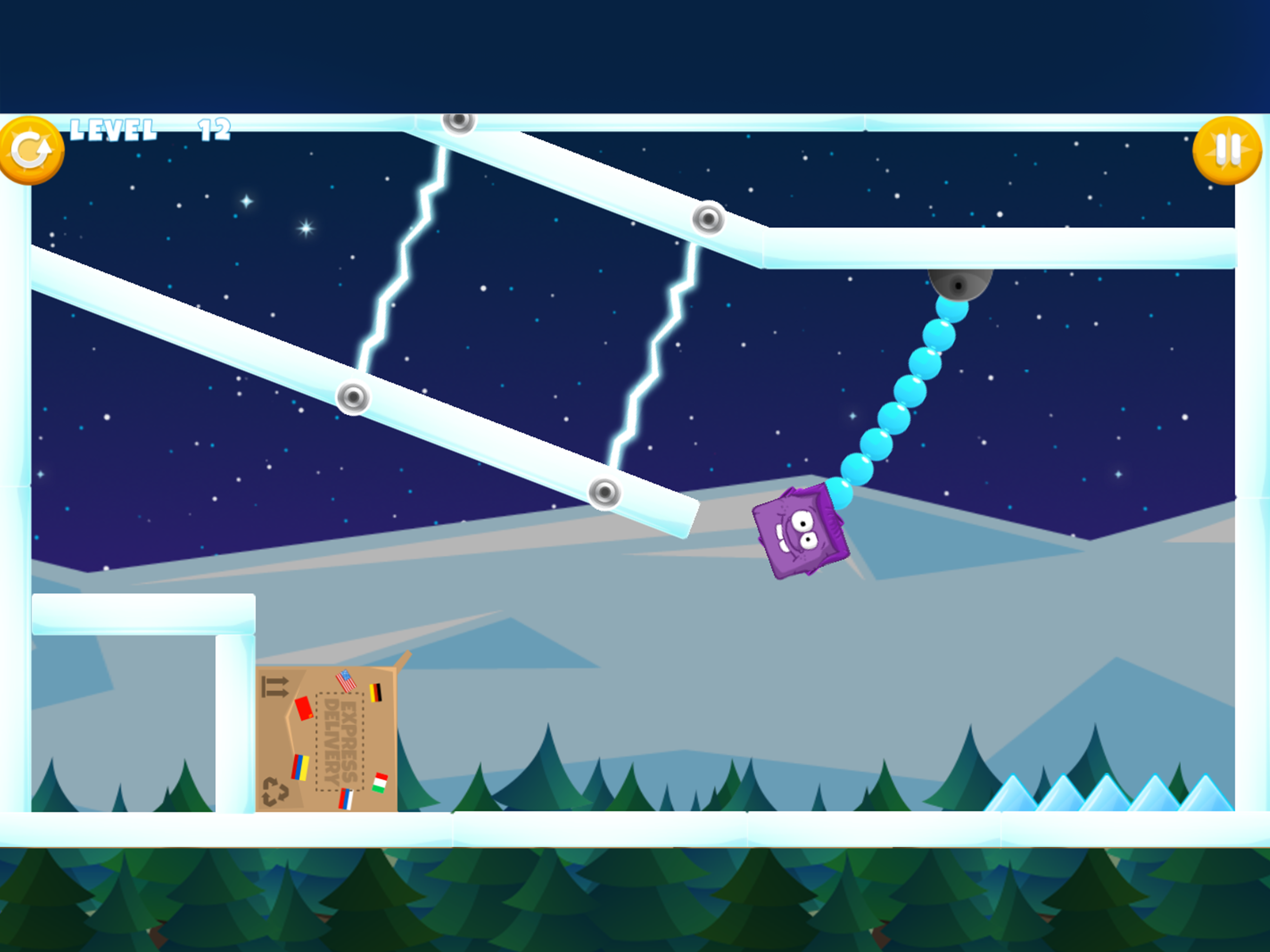 Icy PurpleHead: Big Box Escape