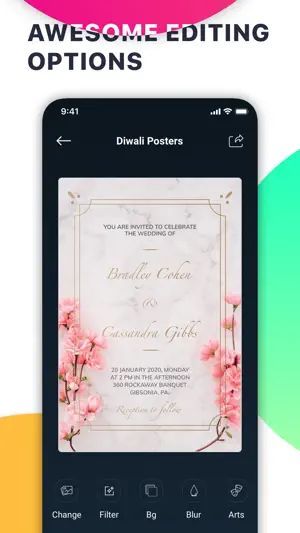 Phont - Flyer/Invitation Maker screenshot 3