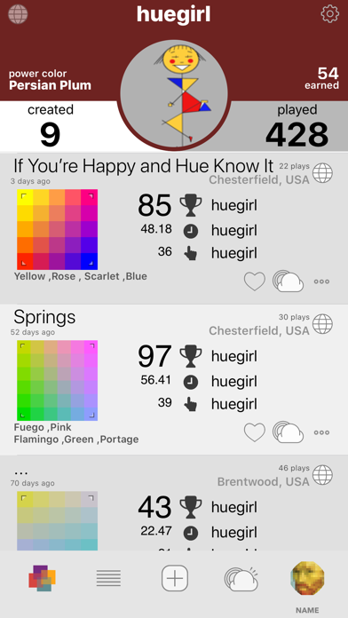 Screenshot #1 pour Huedoku Pix: Share Play Color